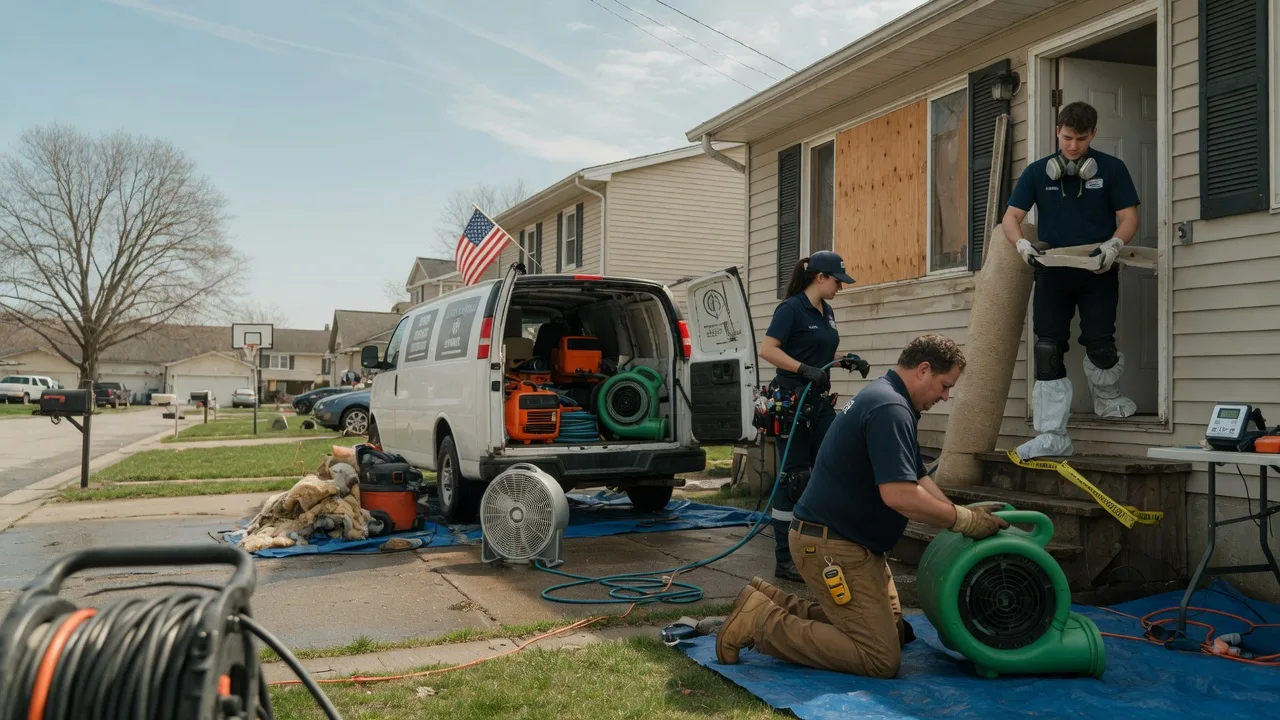 Water Damage Restoration in Tony, WI near me